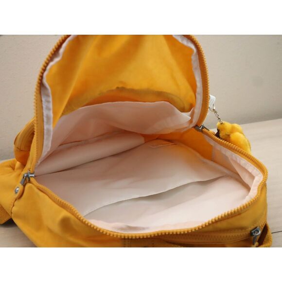 Kipling KI1206-7EB Women's Spicy Gold/Yellow 15" Laptop Seoul Backpack - Picture 3 of 10